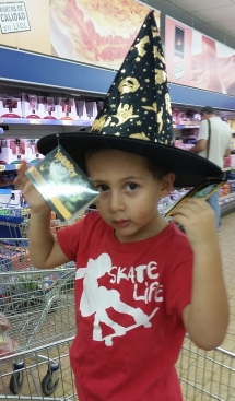 My grandson, the Wizard!